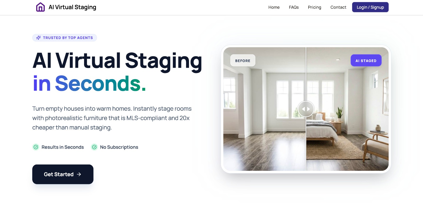 AI Virtual Staging